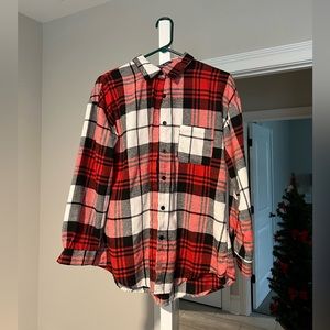 Red, Black, and White Flannel